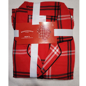 wondershop men's  2 piece family sleep set large